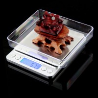 Hassas Dijital Terazi 2000g x 0.1g LCD Ekran